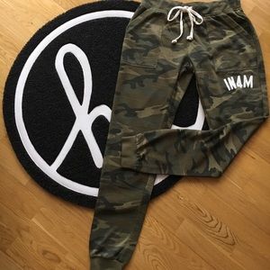 In4mation womens camo sweat pants
